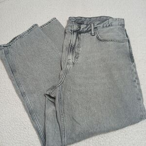 H&M Loose Fit Gray Denim 38x32 Baggy